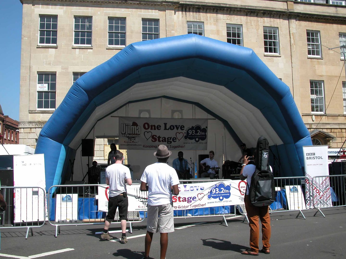 Inflatable Stage 8x5m hire